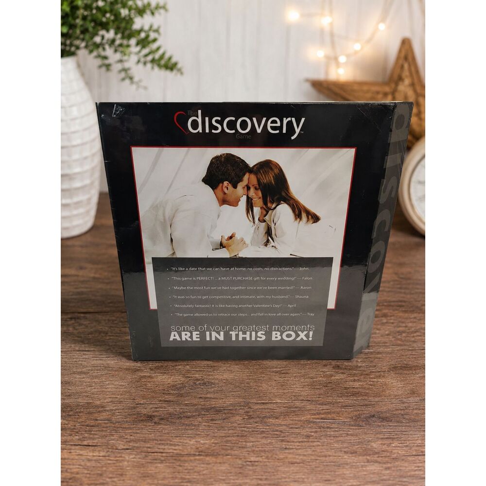 NEW The Discovery Game Date Night In A Box Couples Board Game Sealed